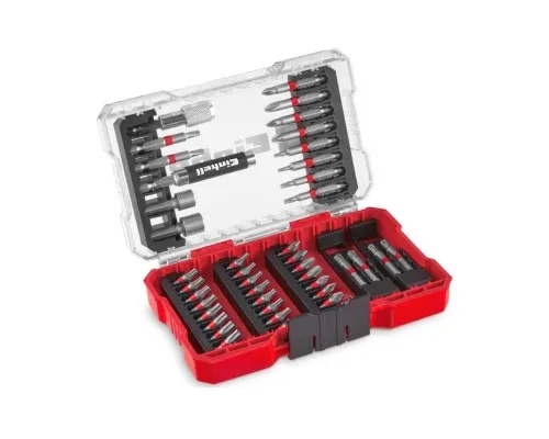 Набір біт Einhell 42шт, HEX, PH, PZ, Torx, 50мм, кейс (118953)