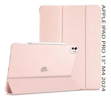 Чохол до планшета BeCover Tri Fold Hard Apple iPad Pro 13" M4 2024 Pink (711732)