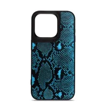 Чохол до мобільного телефона Harder Genuine Snake Apple iPhone 14 Pro Dark Blue (ARM76787)