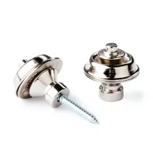 Стреплок для ременя Jim Dunlop Straplok Strap Retainers Traditional - Nickel (SLS1501N)