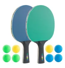 Комплект для настільного тенісу Joola Colorato 2 Bats 8 Balls (54814) (930938)