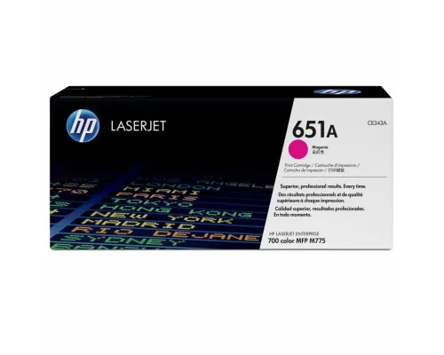 Картридж HP CLJ 651A Magenta (CE343A)