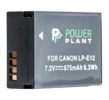Акумулятор до фото/відео PowerPlant Canon LP-E12 (DV00DV1311)
