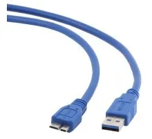 Дата кабель USB 3.0 AM to Micro 5P 3.0m Cablexpert (CCP-mUSB3-AMBM-10)