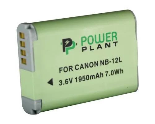Акумулятор до фото/відео PowerPlant Canon NB-12L (DV00DV1404)