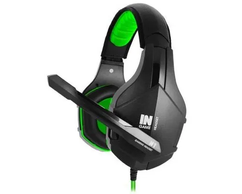 Наушники Gemix N1 Black-Green Gaming