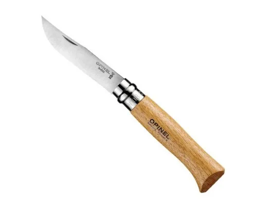 Нож Opinel №8 Inox VRI, рукоять - дуб, в коробке (002021)