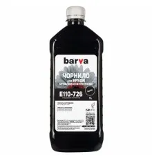 Чорнило Barva EPSON M1100/M3170 (110) BLACK 1л Pigm. (E110-726)
