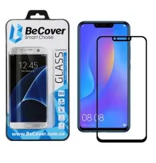 Стекло защитное BeCover Huawei P Smart+ Black (702570)