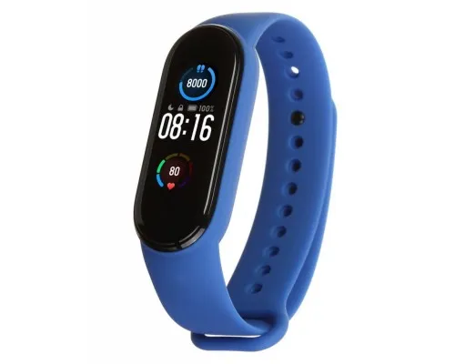 Ремінець до фітнес браслета Armorstandart для Xiaomi Mi Band 5 Royal Blue (ARM56986)