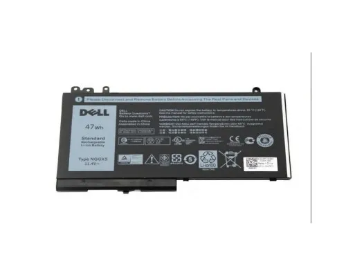 Аккумулятор для ноутбука Dell Latitude E5270 NGGX5, 47Wh (4130mAh), 3cell, 11.4V, Li-ion (A47527)