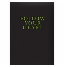 Тижневик Brunnen недатований Агенда Follow your heart A5 320 сторінок (73-796 60 011)