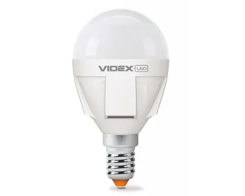 Лампочка Videx G45 7W E14 3000K 220V (VL-G45-07143)