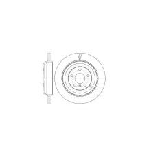 Тормозной диск REMSA 61031.10