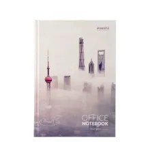 Книга записная Axent Shanghai А4 в твердой обложке 192 листа клетка (8423-24-A)