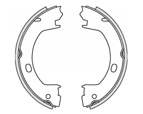 Гальмівні колодки REMSA 4739.00
