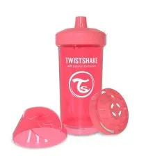 Поильник-непроливайка Twistshake 12+ персиковая 360 мл (78074)
