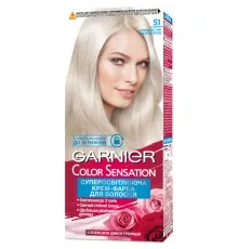 Краска для волос Garnier Color Sensation оттенок S1 Пепельный ультраблонд 110 мл (3600542259156)