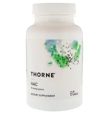 Амінокислота Thorne Research NAC (N-Ацетил-L-Цистеин) 500 мг, 90 капсул (THR-56002)