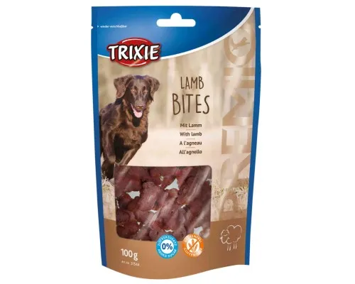 Ласощі для собак Trixie Premio Lamb Bites з ягням 100 г (4011905315447)