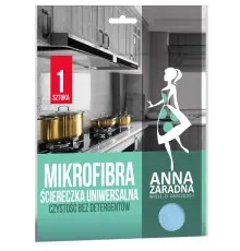 Салфетки для уборки Anna Zaradna из микрофибры универсальная 1 шт. (5903936012626)