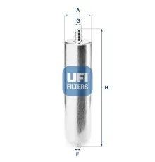 Фільтр паливний UFI 31.985.00