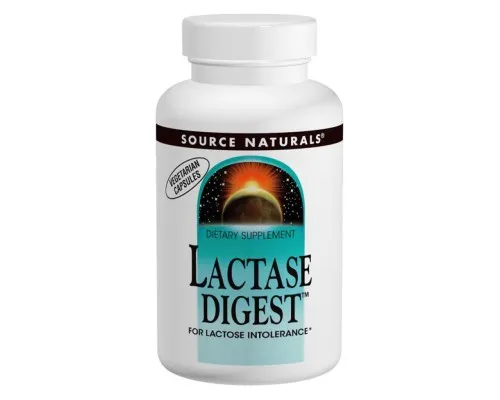 Витаминно-минеральный комплекс Source Naturals Лактаза, Lactase Digest, 180 гелевых капсул (SNS-02368)