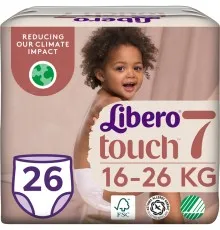 Подгузники Libero Touch Pants Размер 7 (16-26 кг) 26 шт (7322541739786)