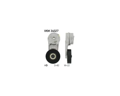 Натяжитель ремня с роликом SKF VKM 34027