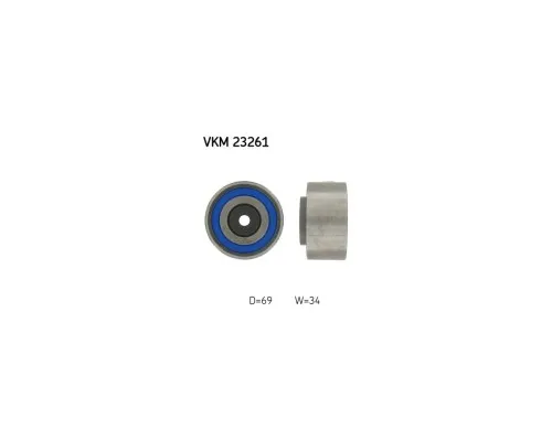 Ролик натягувача ременя SKF VKM 23261