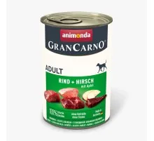 Консервы для собак Animonda Gran Carno Adult Beef + Deer with Apple 400 г (4017721827539)