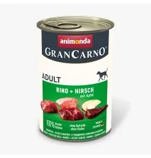 Консерви для собак Animonda Gran Carno Adult Beef + Deer with Apple 400 г (4017721827539)