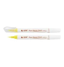 Художній маркер STA пензлик акварельний AQUA NATURAL BRUSH 3700, світло жовтий (STA3700-2)