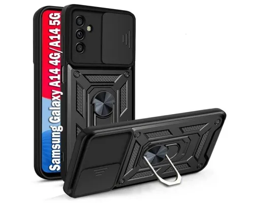 Чохол до мобільного телефона BeCover Military Samsung Galaxy A14 4G SM-A145/A14 5G SM-A146 Black (709145)
