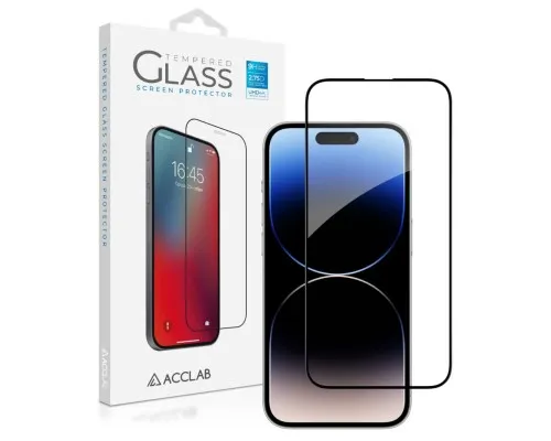 Скло захисне ACCLAB Full Glue ESD Apple iPhone 14 Pro Max (1283126542060)