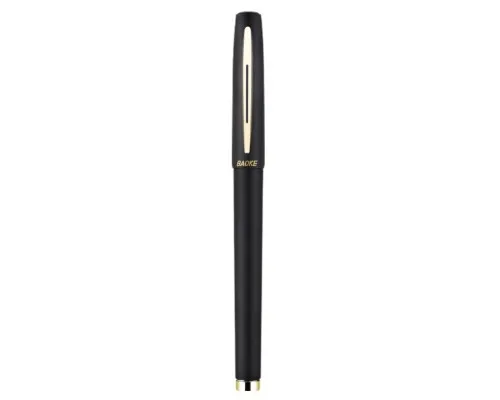 Ручка гелева Baoke антибактеріальне покриття софт 0.5 мм, чорна (PEN-BAO-1828A-B)