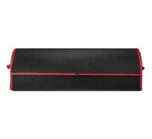 Сумка-органайзер EVAtech XL-PRO 32x100x30 см. Ромб чорний з червоним кантом (BS13643OX3RBR)