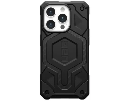 Чехол для мобильного телефона UAG Apple iPhone 15 Pro Max Monarch Pro Magsafe, Carbon Fiber (114222114242)