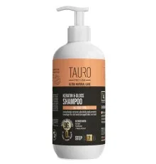 Шампунь для тварин Tauro Pro Line Ultra Natural Care Keratin & Gloss 400 мл (TPL63606)