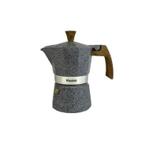 Гейзерна кавоварка Magio Сіра 3 порції 150 мл (MG-1010)