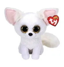 Мягкая игрушка Ty Beanie Boo's Белая лиса FENNEC 15 см (36225)