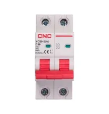 Автоматичний вимикач CNC YCB9-80M 2P C20 6ka (NV821501)