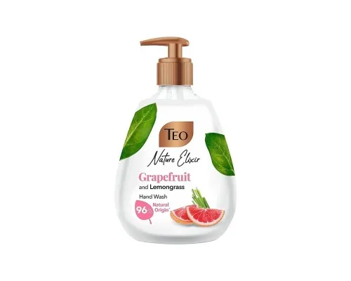 Рідке мило Teo Beauty Nature Elixir Грейпфрут і лемонграс 300 мл (3800024047756)