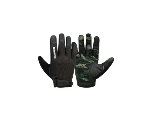Перчатки для фитнеса RDX T2 Touch Screen Friendly Full Fingerf Army Green M (WGA-T2FA-M)