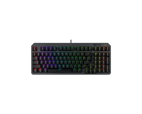 Клавиатура ASUS TUF Gaming K3 Gen II Opti-Mech RGB Red Switches USB UA Black (90MP0390-BKMA00)