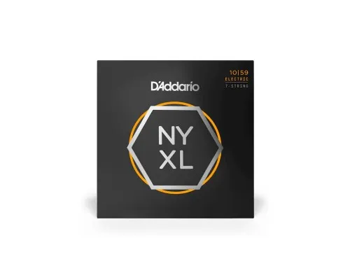 Струни для гітари D'Addario NYXL Regular Light 7-String (10-59) (NYXL1059)