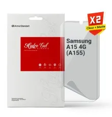 Плівка захисна Armorstandart Kit Clear + Matte Samsung A15 4G (A155) (ARM80702)