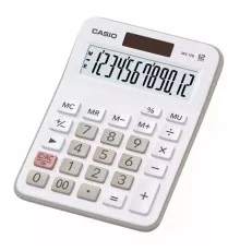 Калькулятор Casio MX-12B-WE-W-EC, білий (CALC-CAS-MX-12B-WE-W)