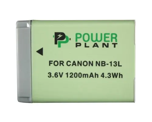 Акумулятор до фото/відео PowerPlant Canon NB-13L (DV00DV1403)