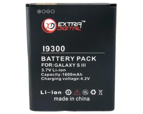 Акумуляторна батарея Extradigital Samsung GT-i9300 Galaxy S3 (BMS6313)